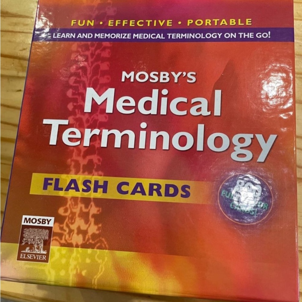 Mosby's Medical Terminology Flash Cards